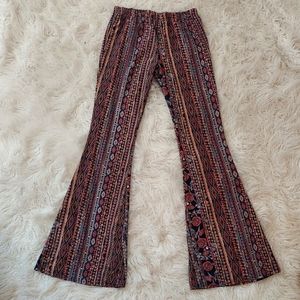 no boundaries juniors knit flare pants